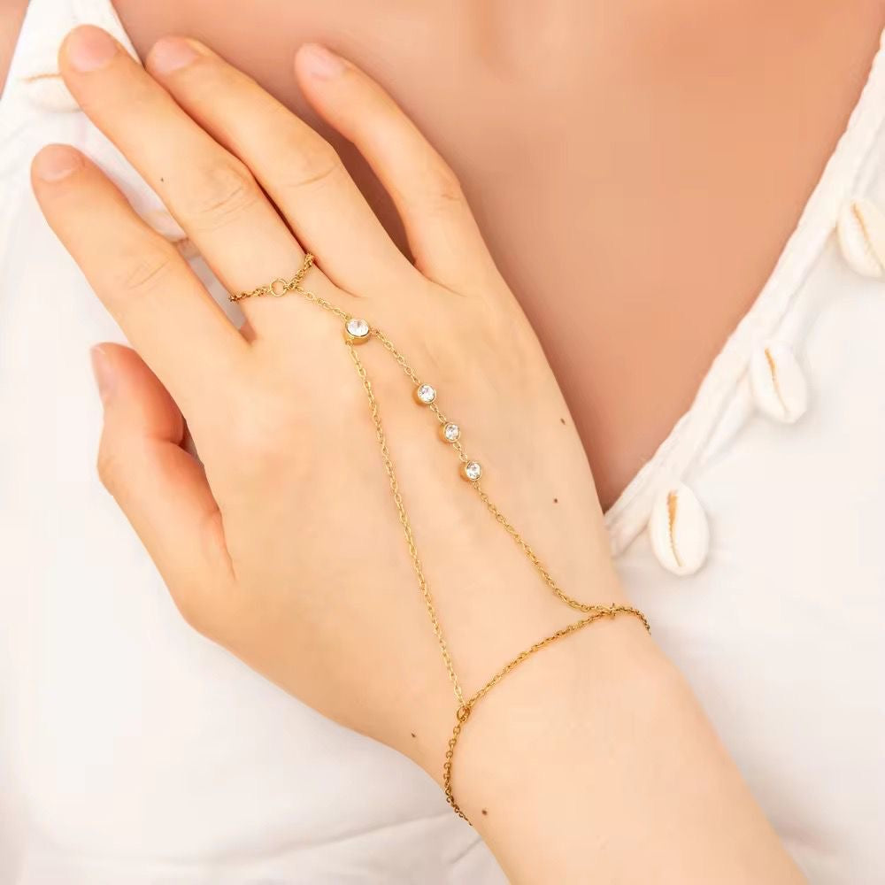Glitz Glow Hand Chain