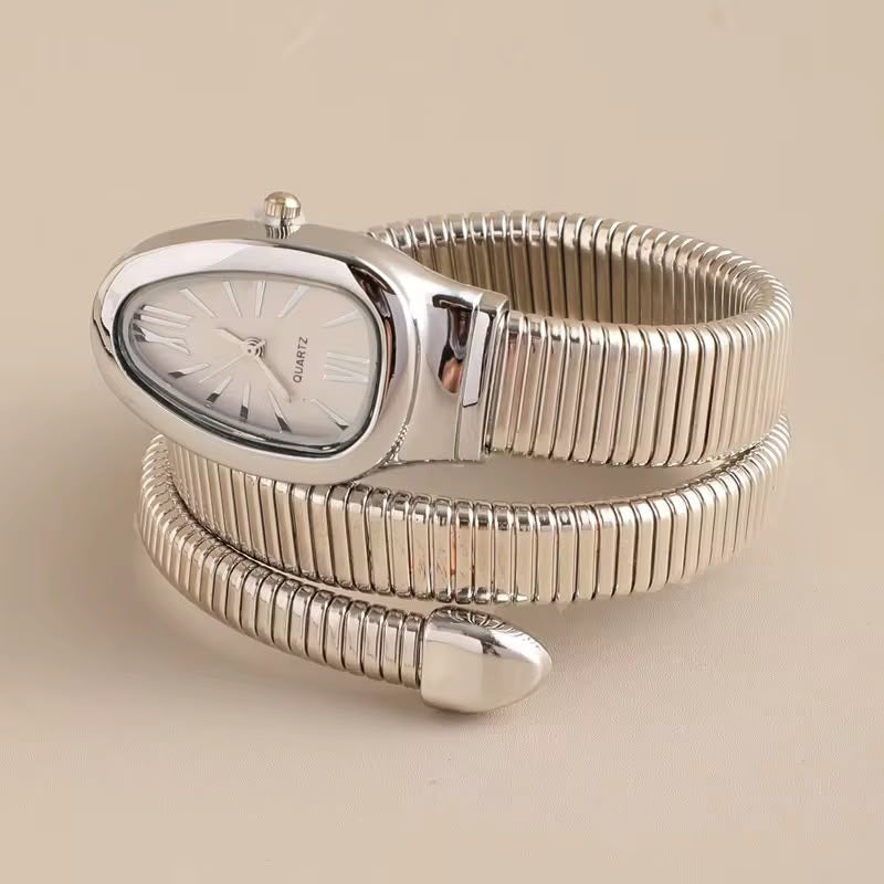 Silver Serpenti LUX Watch