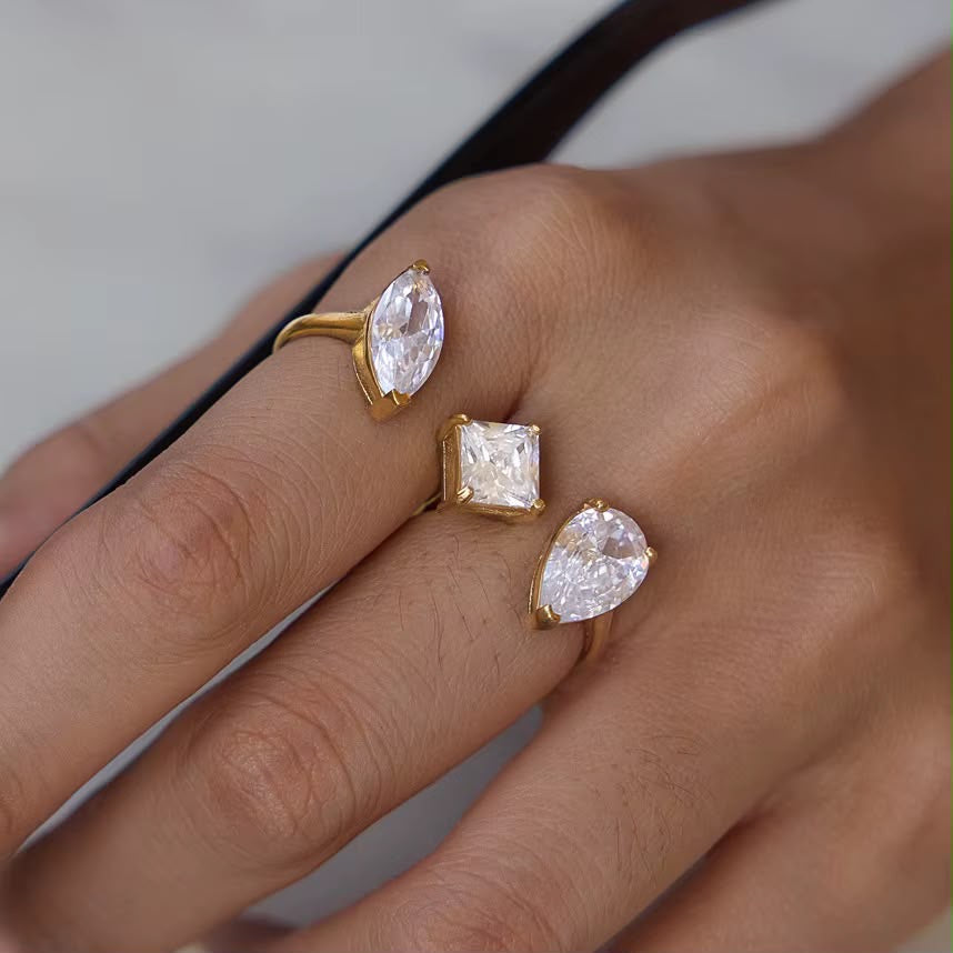 Goutte de Lumière Ring