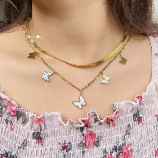 Lisa Flutters Charms Necklace