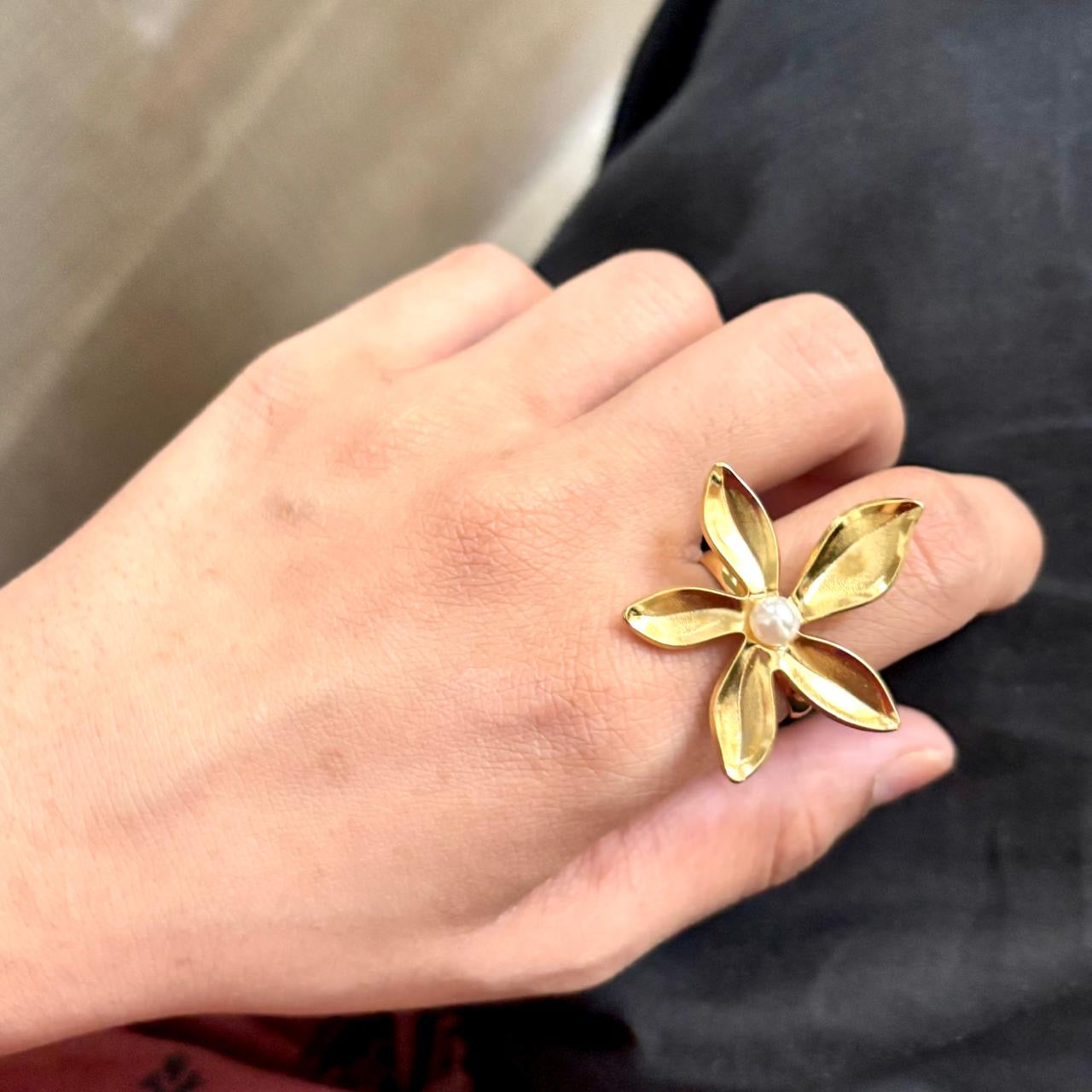 Jasmine Gold Ring