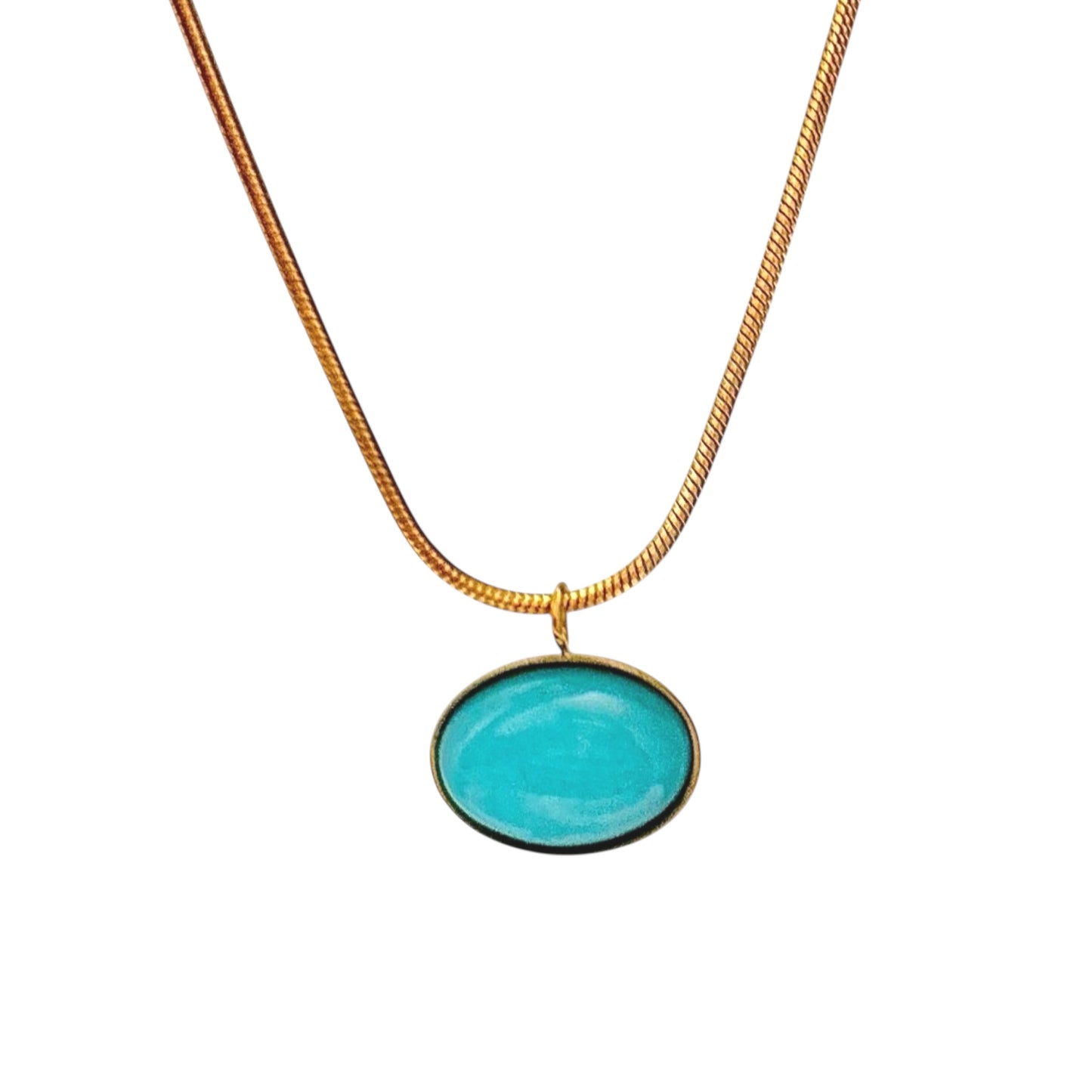 Turquoise Gem Necklace