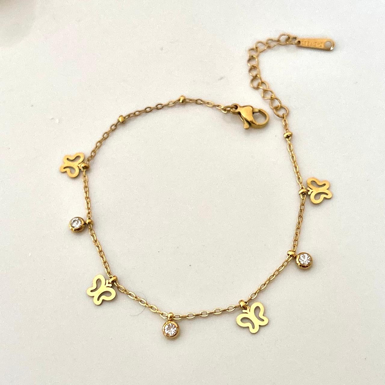 Wings Charm Bracelet