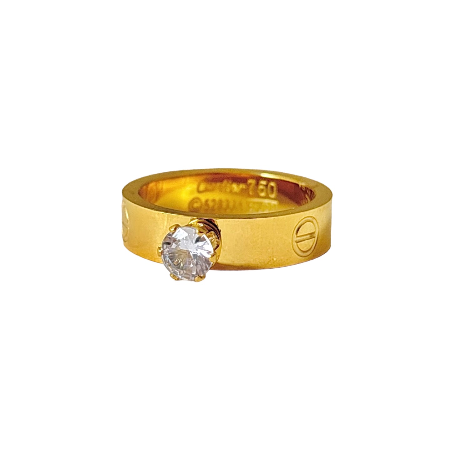 Amour Cz Luxury Ring -18K