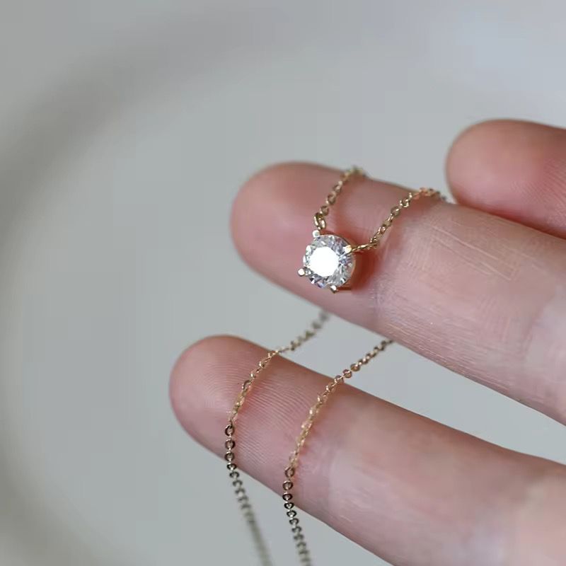 Diamond Dot Necklace