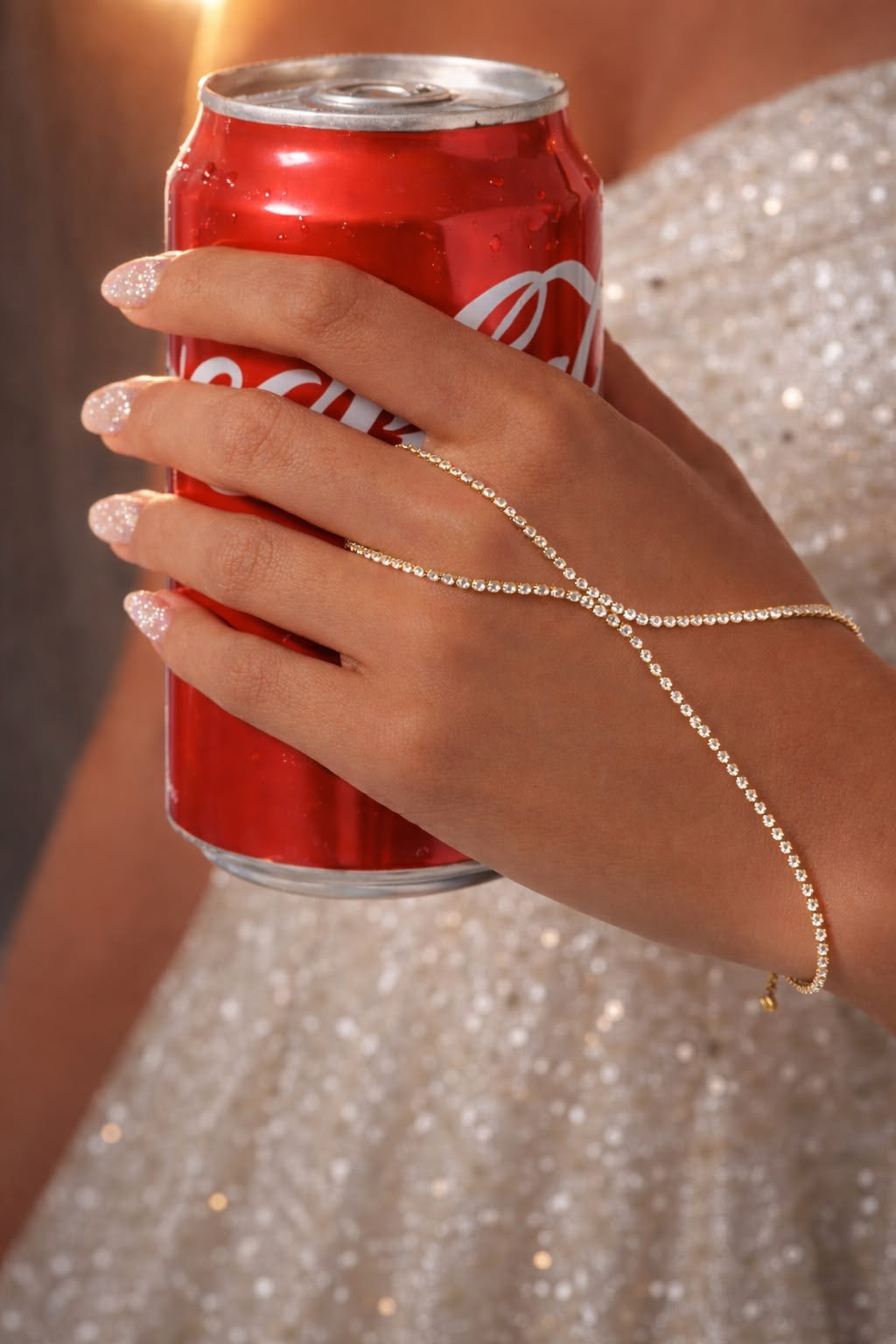 Nooréh Glitz Hand Chain