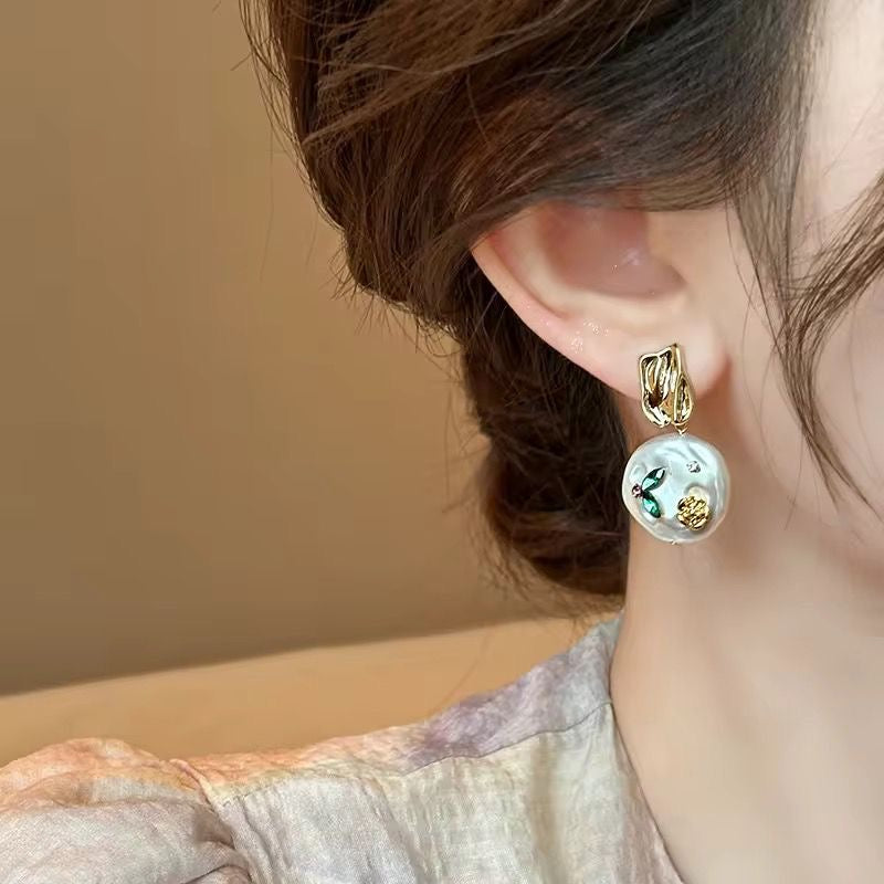 Pearl X Gem Delight Studs