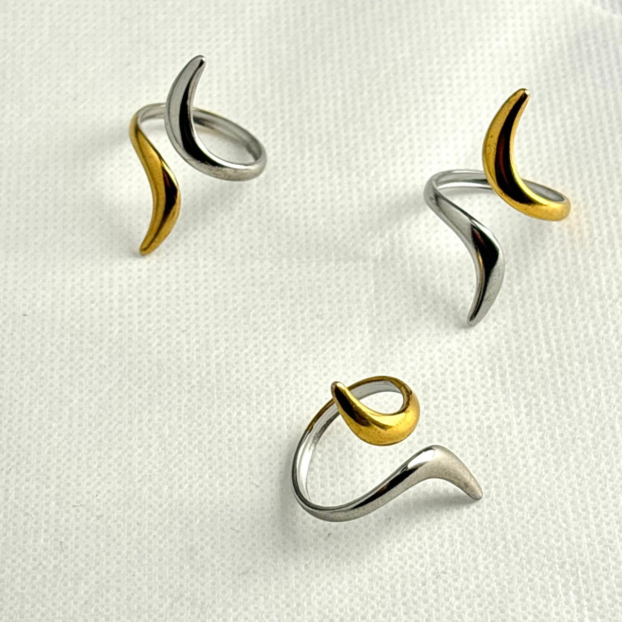 Abstract Ring -Mix Tone | Adj