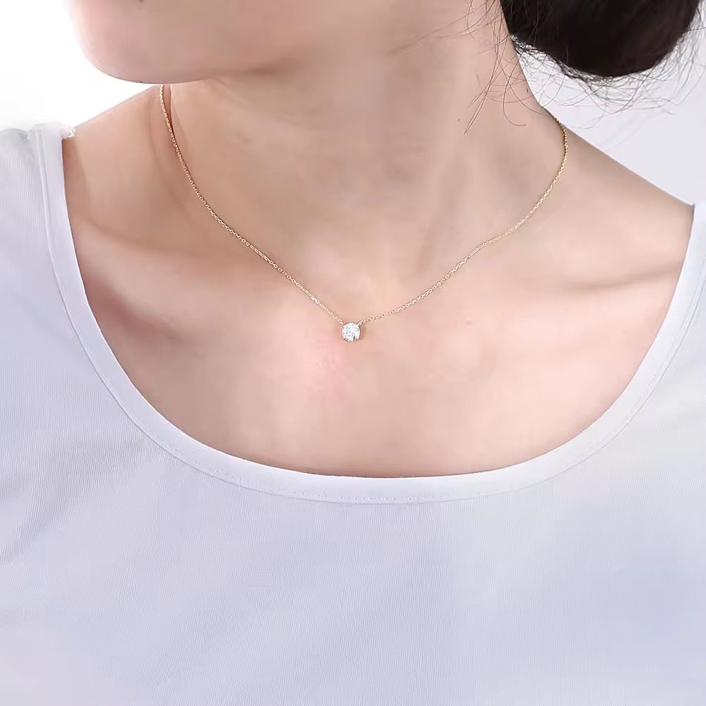 Diamond Dot Necklace