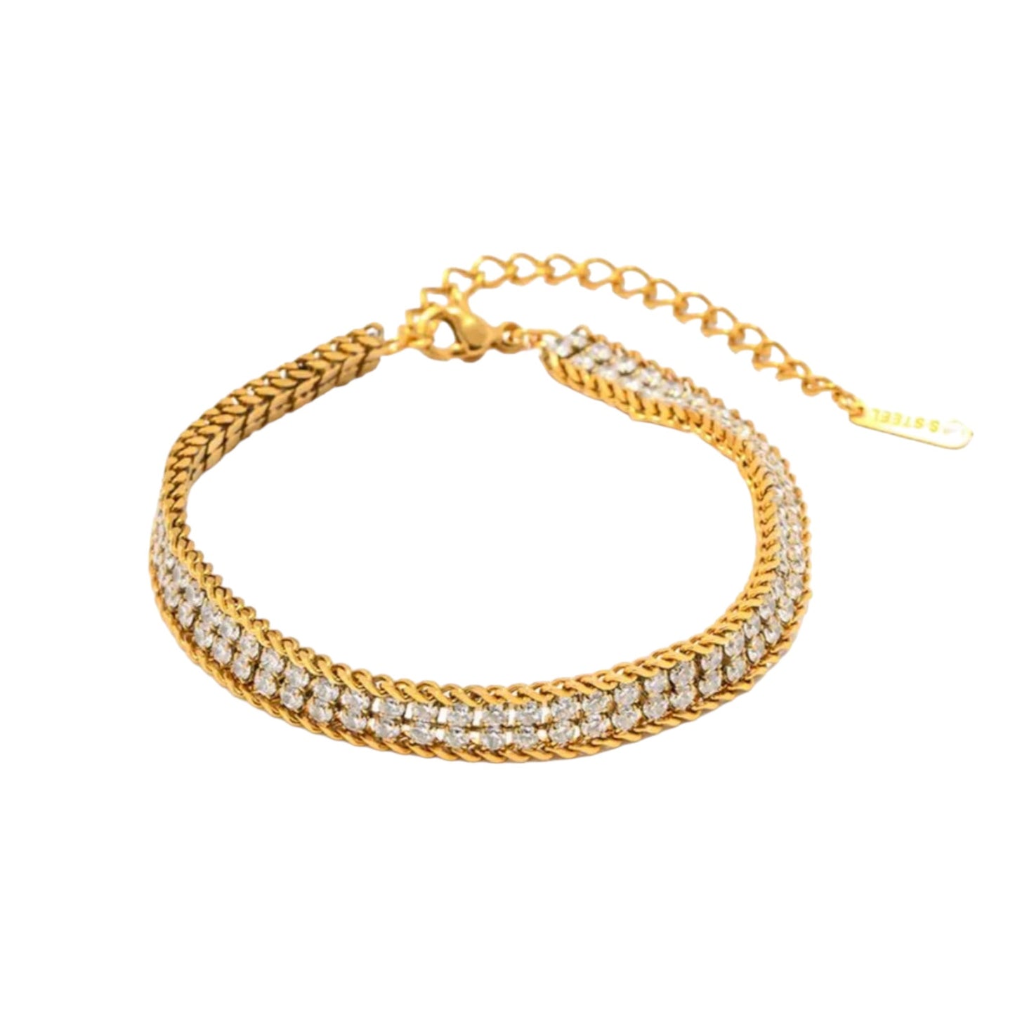 Clara Zircon Bracelet -18K