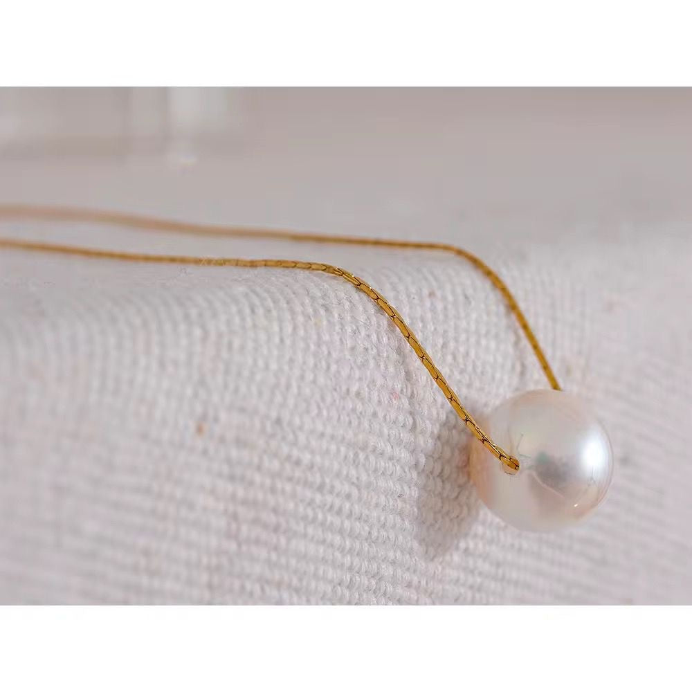 Pearl Necklace -18K