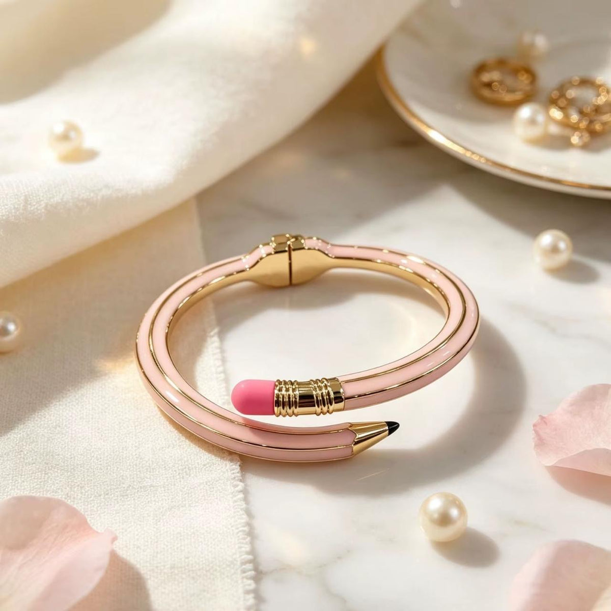 PENCIL Bracelet •Pink