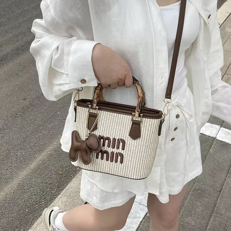 MM LUX Cross Body Bag -With Doggy Charm