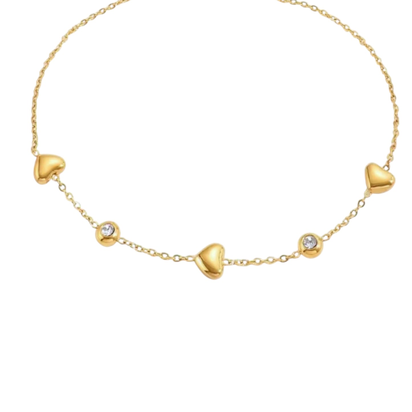 Heart Desire Cz Necklace