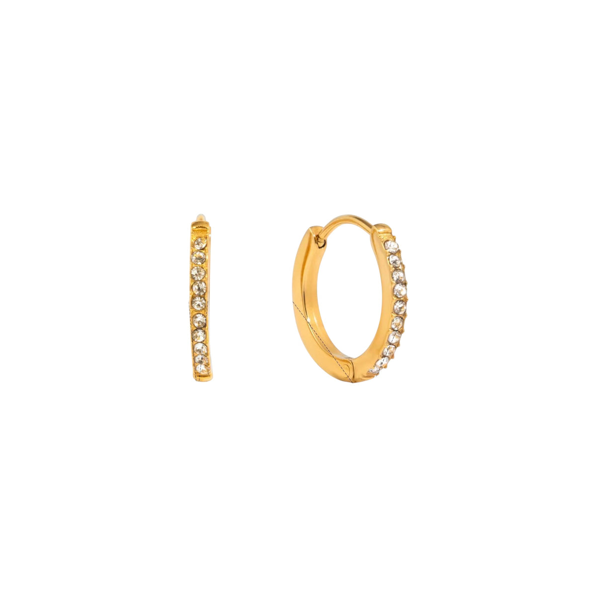 Amelia Dainty Zircon Hoops