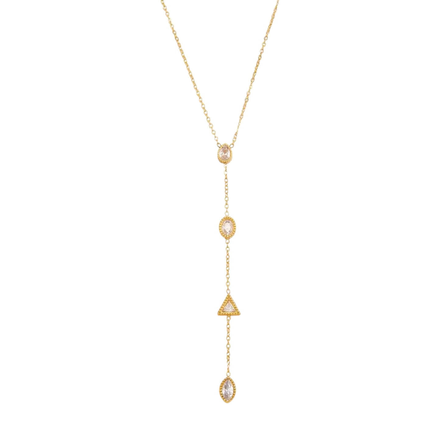 Amalfi Diamond Lariat Necklace