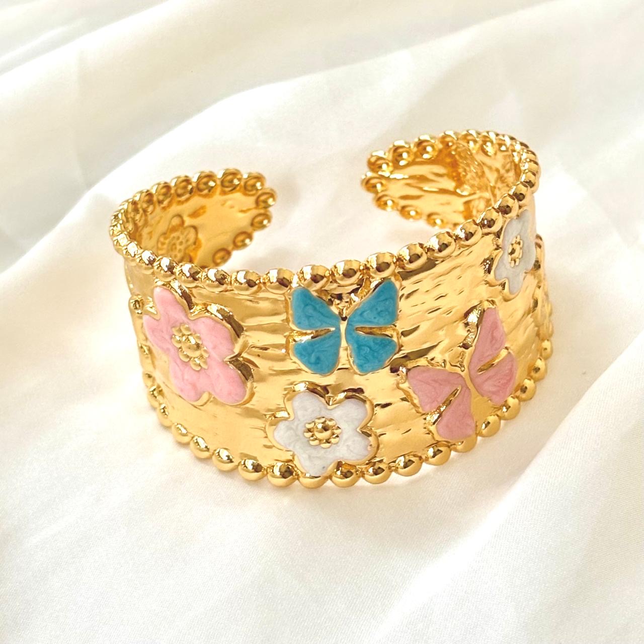 Bliss Gardenia Cuff