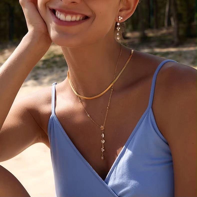 Universe Lariat Necklace