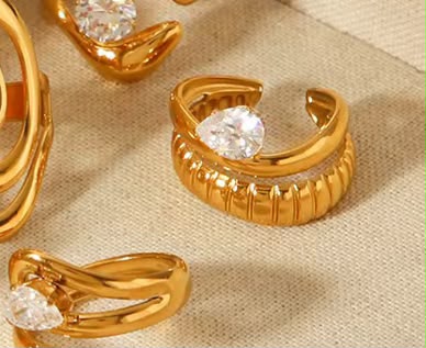 Bisou Gemma Ring