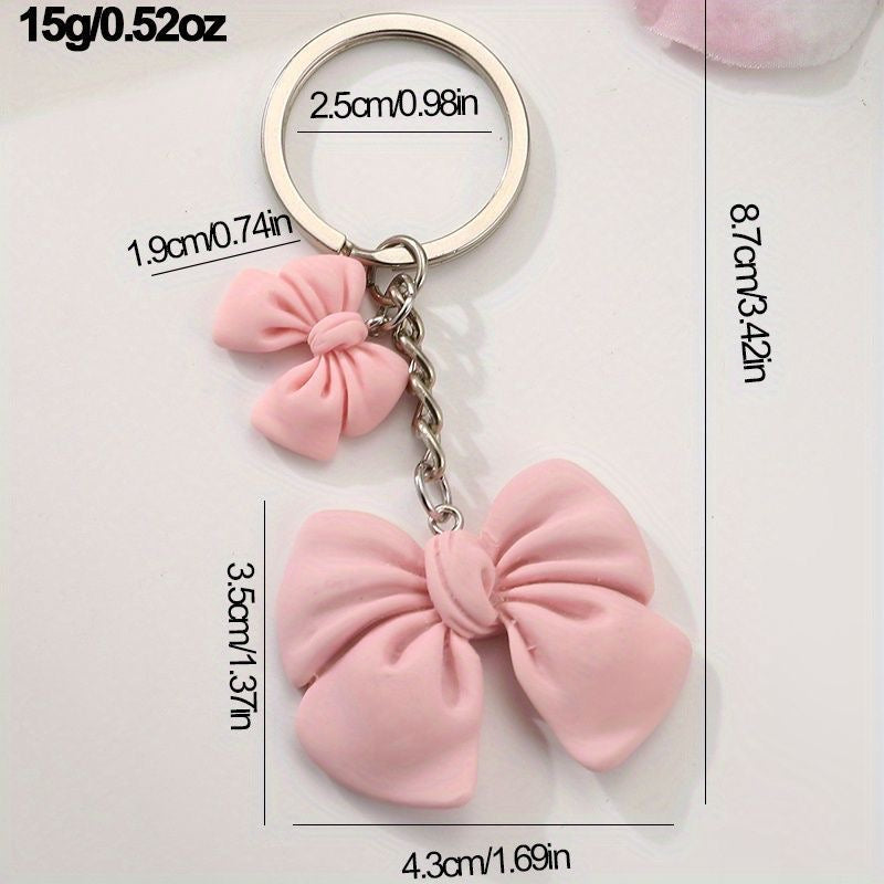 Bow Bag Charm X Keychain