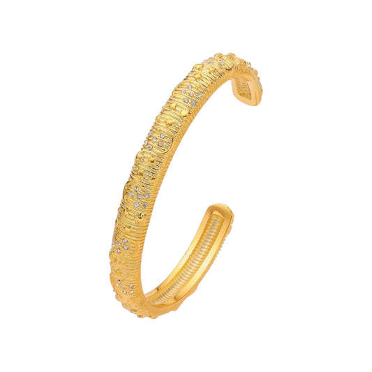 Divine LUX Engraved Cuff