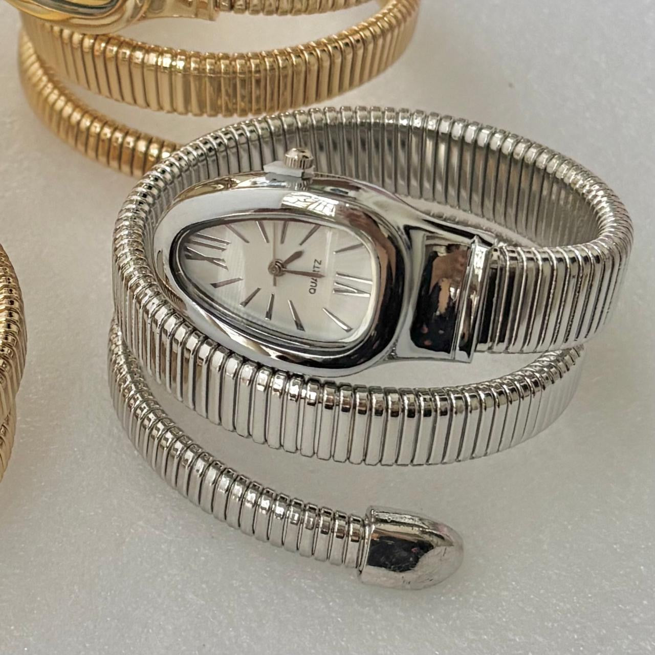 Silver Serpenti LUX Watch