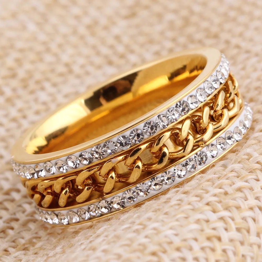 Worth Diamond Cuban Ring -18K