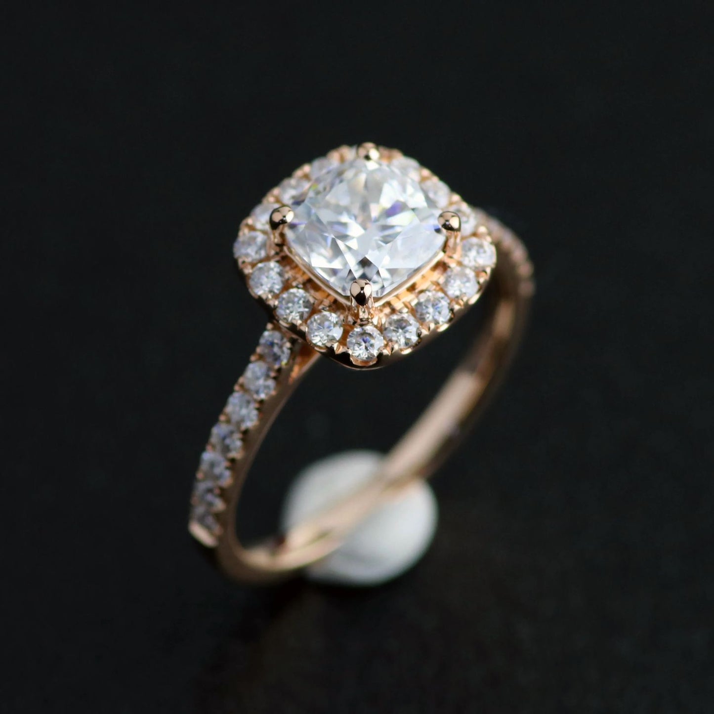 Solitaire Zircon Ring -Gold