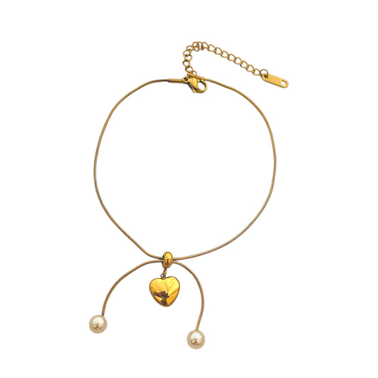Pearl Of Love Anklet