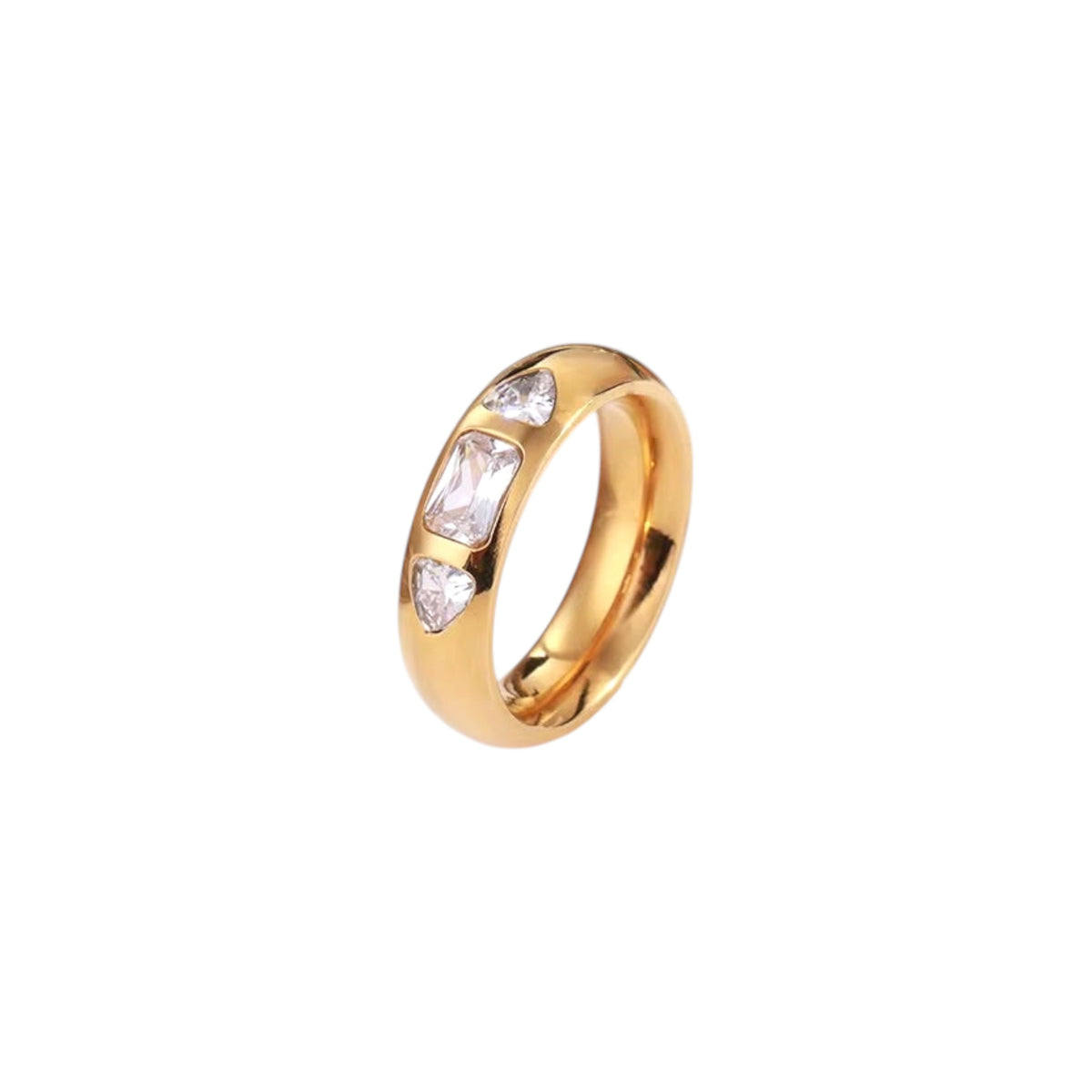 Asterina Diamond Chunks Ring