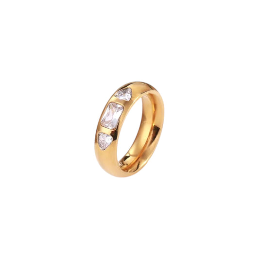 Asterina Diamond Chunks Ring