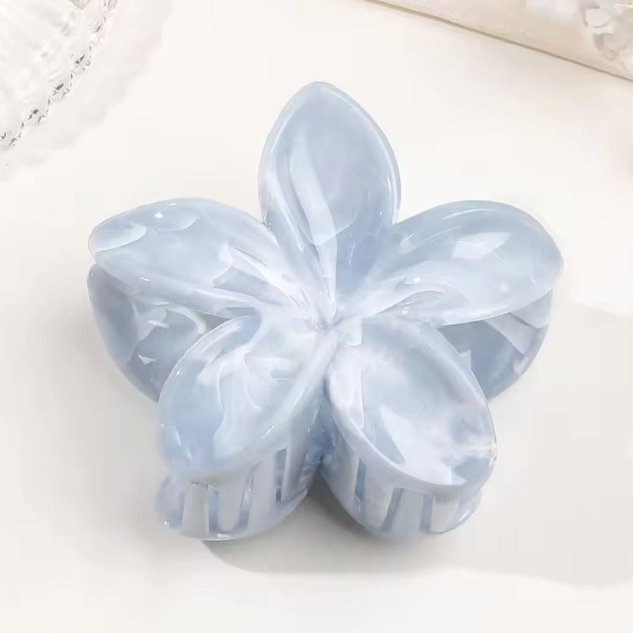 Hawaiian Flora Claw Clutcher -Grey