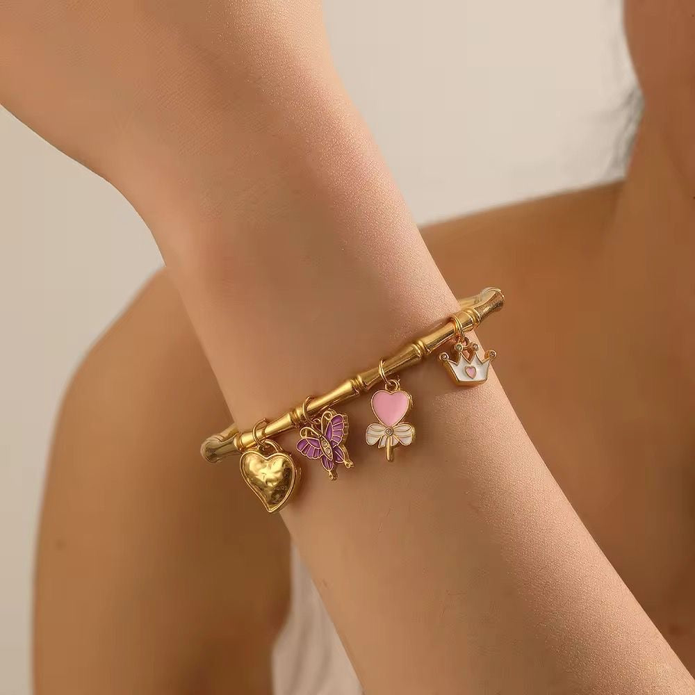 Tropical Twist Charm Bracelet