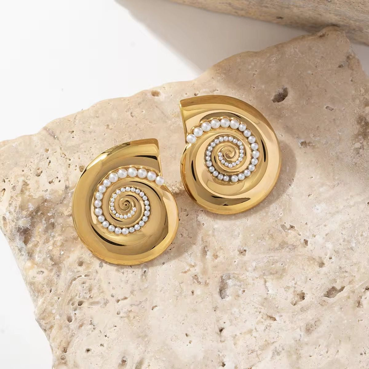Ocean Shell Dreams Studs