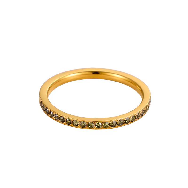 Birthstone Ring -18K