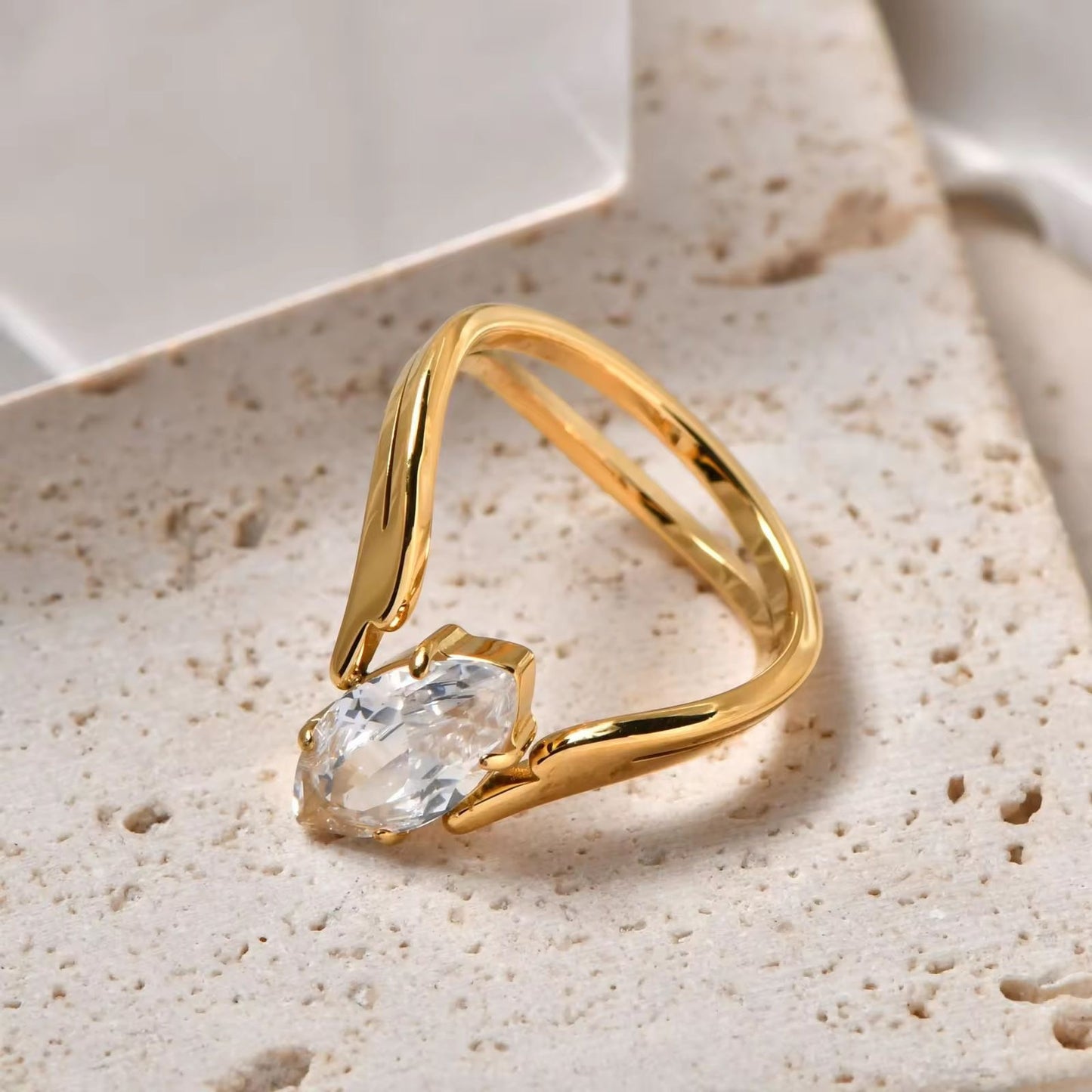 Marquis Diamond Ring