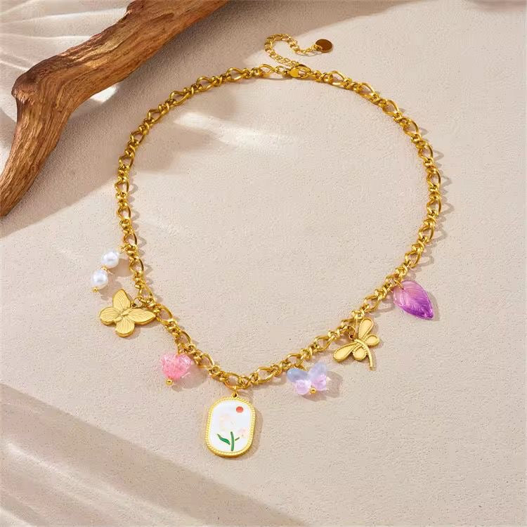 Candy Frappe Charm Necklace