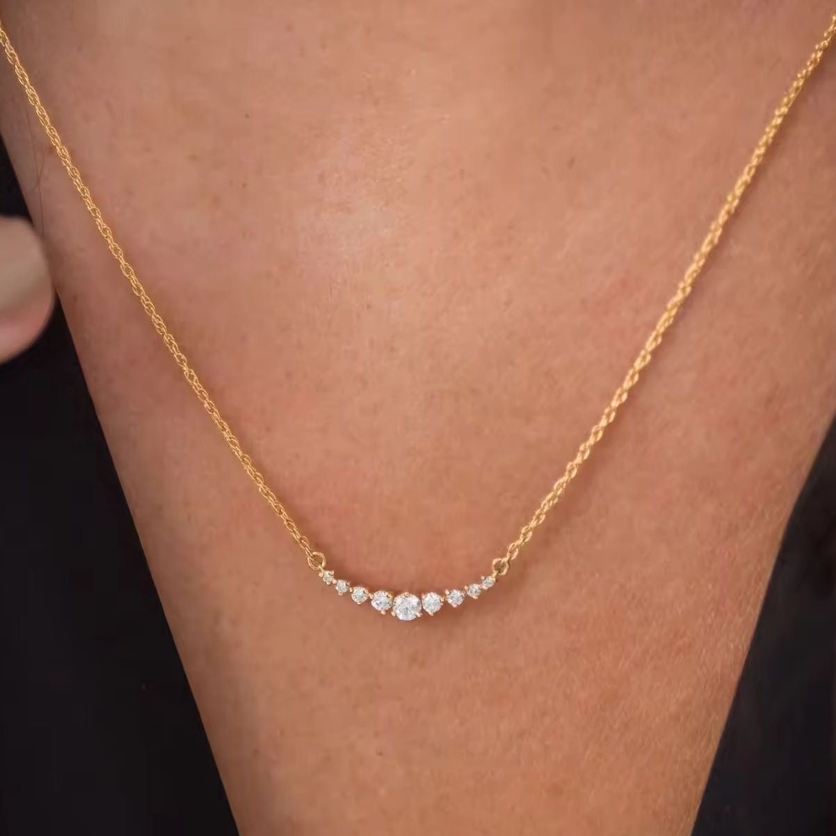 Lunah Diamond Necklace