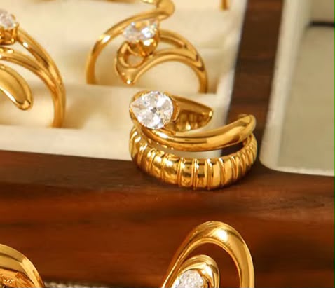 Bisou Gemma Ring