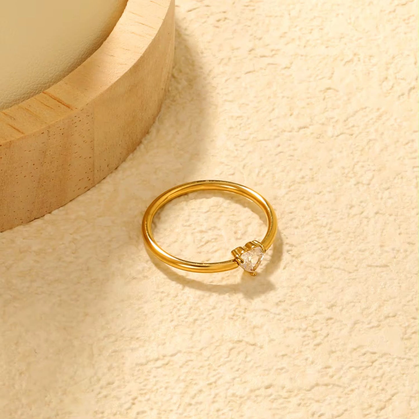 Dainty Heart Ring