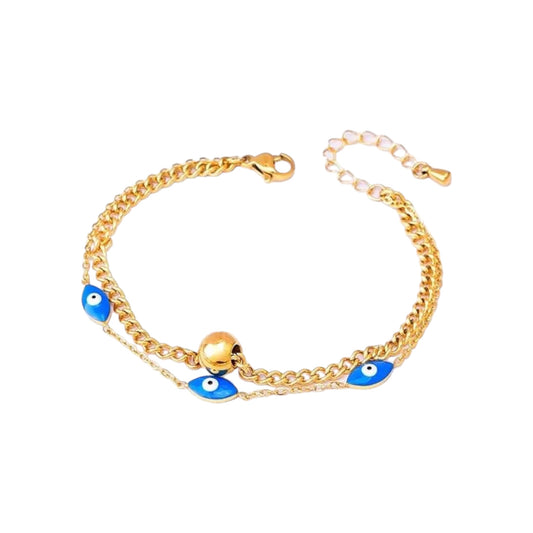 Turkish Mystery Eye Bracelet -18K