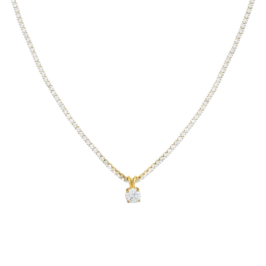Marilyn Tennis Necklace -Two Ways