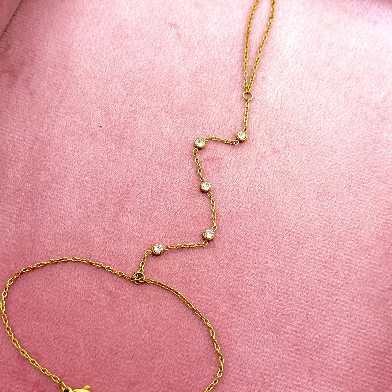 Isabelle Diamond Hand Chain