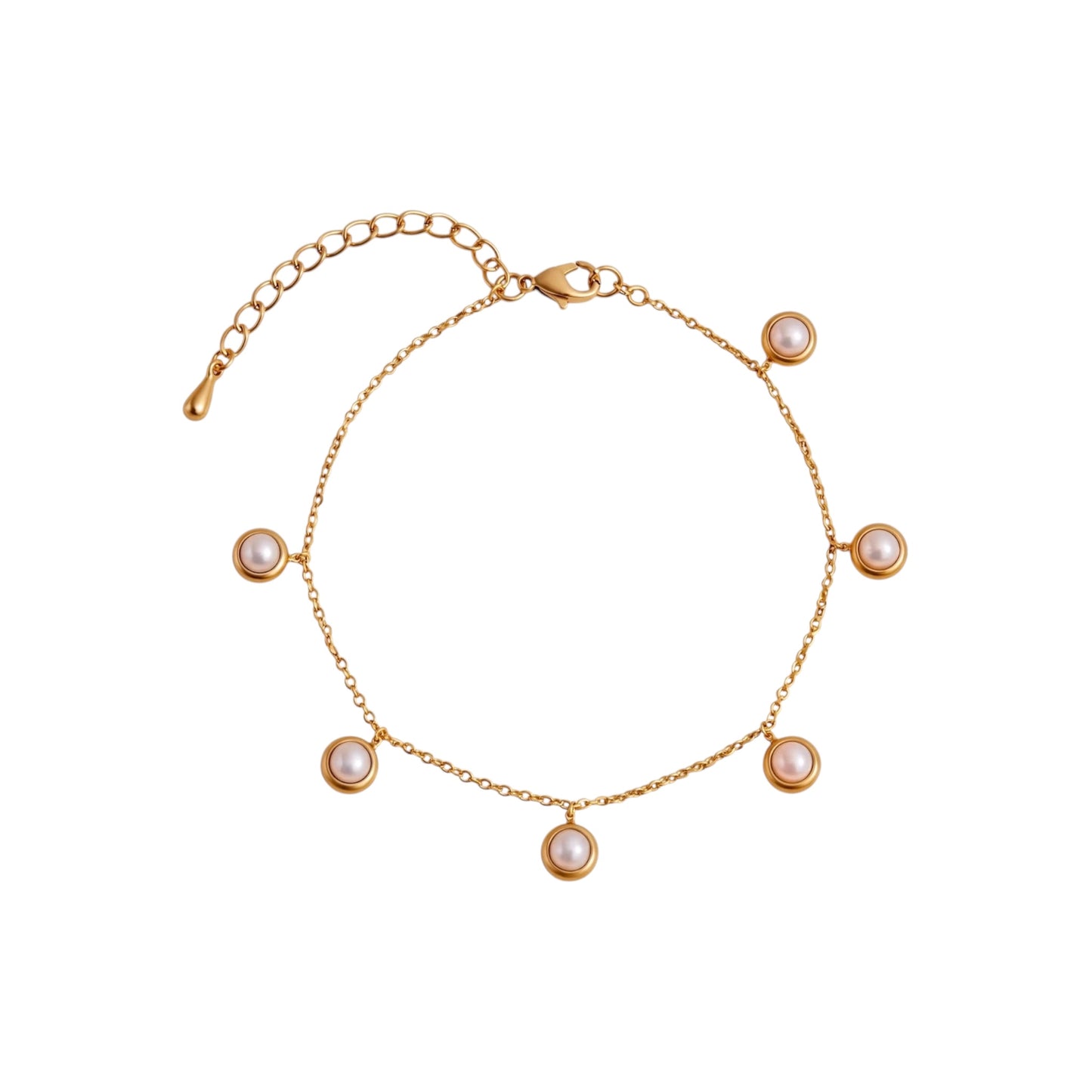 Perola Charm Anklet