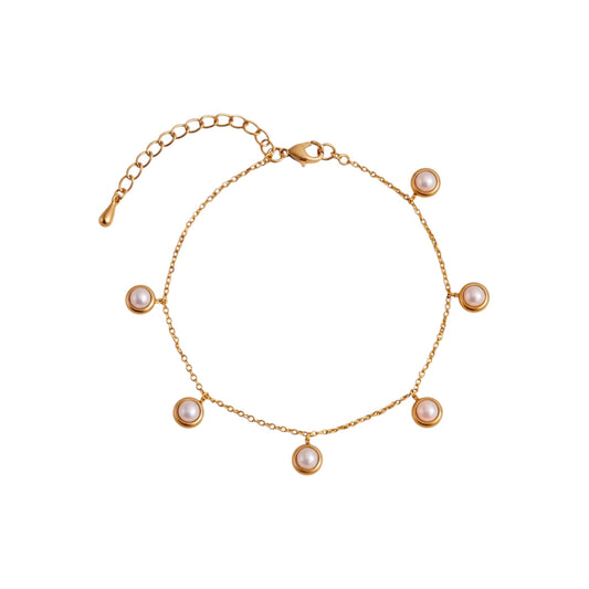 Perola Charm Anklet