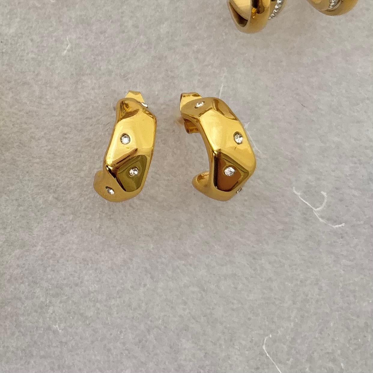Étoile Mini Chunky Hoops