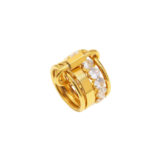 Crowd Four Luxury Stack Ring Set
