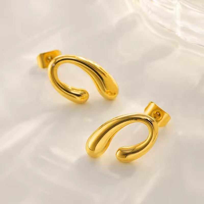 Kiko Gold Studs -18K