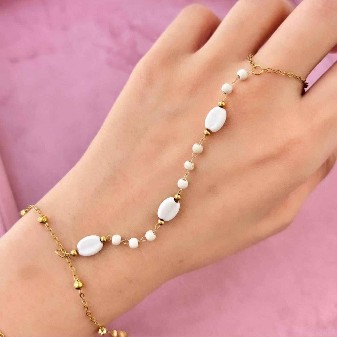 Boho Hand Chain
