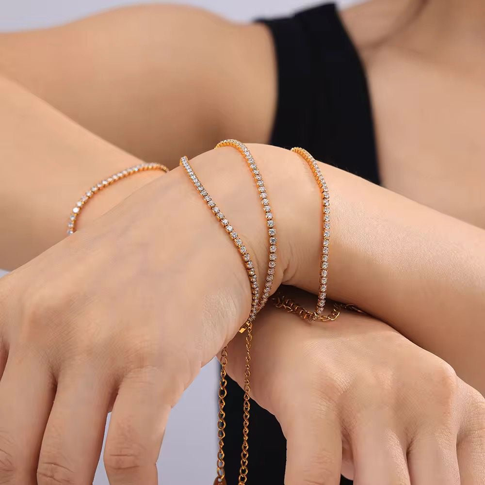 Petite Tennis Bracelet